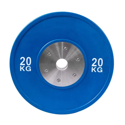Weightlifting Color Rubber Competition Bumper Plate