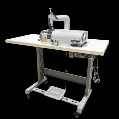 High-Precision Double Direct Drive Leather Skiving Machine Automatic Manufacturer Bag and Shoe Upper Edge Scraping Machine