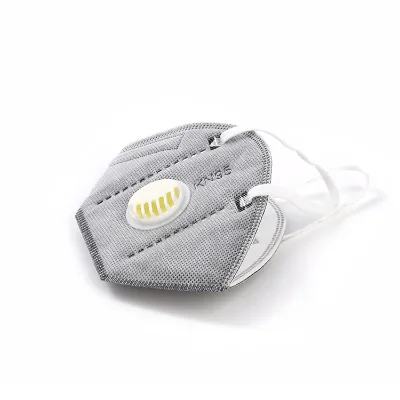 KN95 Face Mask with Dual Breathing Valves - Source Factory Price, Disposable Dust/Smog Proof, Individually Packed, Fast Shipping