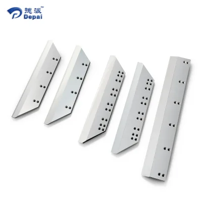 Three Knife Trimmer Blade Set for Wohlenberg A43 45I 56I Muller Artini DS3672 3671 Kolbus HD49 FD49 Front Side Knife