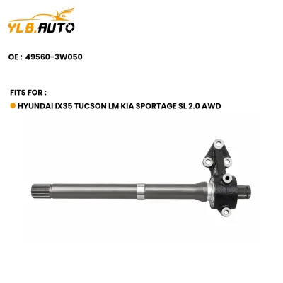 Premium Quality Drive Shaft CV Axle for Kia Hyundai ix35 Tucson LM Kia Sportage SL 2.0 AWD 49560-3W050