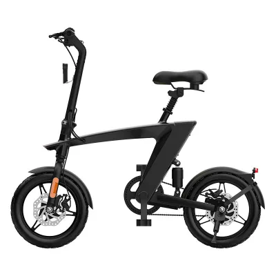 Lightweight Mini Electric Bike 250W Motor 36V 48V Assist Adjustable Cycling 3-Speed Foldable Alloy Frame Lithium 14inch H1 Urban