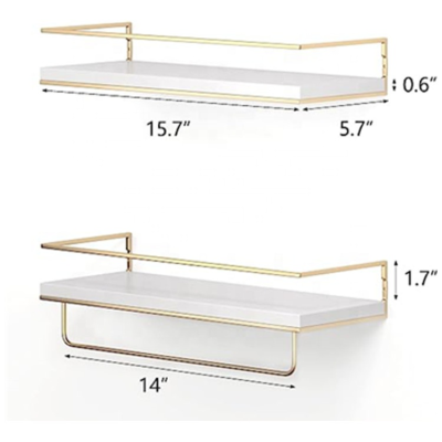 Wall Mounted Hanging Shelves