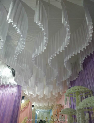 Western Stage Decoration Wedding Ceiling Drape