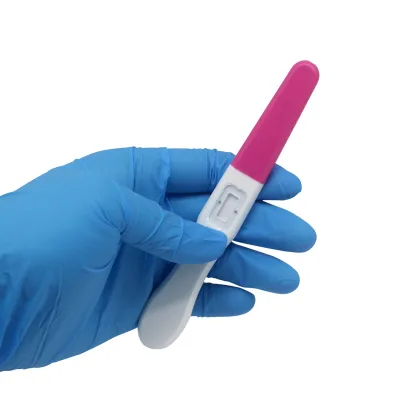 Customizable Classic Style Rectangle Lab IVD Reagent Kits 99% Accurate HCG Pregnancy Test Strips