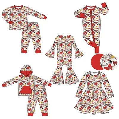 OEM ODM High Quality Casual Milk Silk Fabric  Baby Girl Printed Crawling Suit with Cute Sleeve Design
