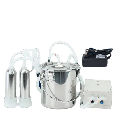 High Quality Factory Price Small Household Adjustable Speed Charging Battery Portable Cow Sheep Goat Milking Machine