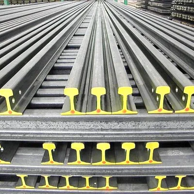 6 Meters Railroad Railway Track 5.98kg/m Professional Processing Customization Standard Railway Steel Rail
