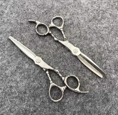 Export 6 Inch Stainless Steel Barber Scissors Set Scissors Accessories Kit Scissors for Cutting Hair Made in China