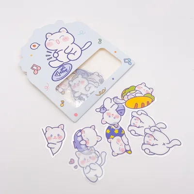 Custom Design Personalized Logo Vinyl Stickers Print and Cut Sticker Pack,Waterproof PVC Die Cut Stickers