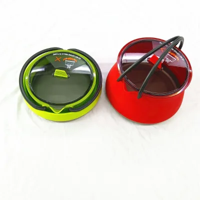 Brand New Heat Resistant Silicone Camping Product Set Foldable Heat up Water Kettle Portable Silicone Kettle