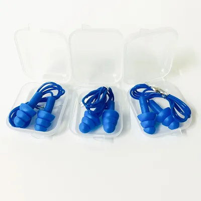 MIX Color LOW MOQ Noise Reduction Earplugs Insulated Earplugs Orange Blue Black Colorful Silicone Earplugs Factory Price