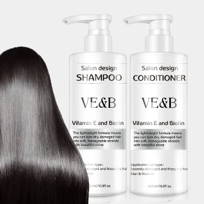 OEM/ODM Moisturizing Hydrating Salon Shampoo and Conditioner Set for Dry Damaged Hair Shampoo and Conditioner