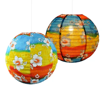 High Quality Nordic Hanging Fabric Lampshade with Customized Pattern