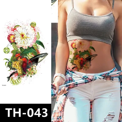 CMYK Customized Tattoo Body Design Custom Tattoo Tatuajes Temporary Tattoos Sticker