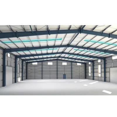 Hot Sale Prefab Steel Structure Multi Storey Warehouse Dome Coal Storage Anti-corrosion Fast Installed Sheds