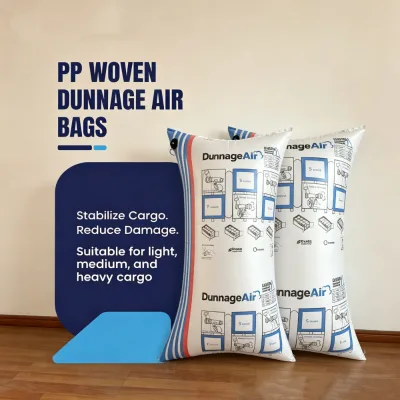 Efficient Packaging Reusable Recyclable PP Woven Dunnage Bag Rapid Inflation Valve (3 Psi) Cargo Stabilizer for Shipping