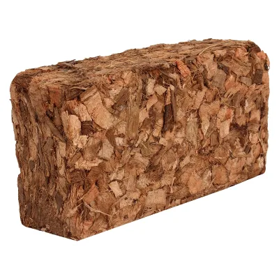 Natural Bale Brick Block Compressed Coco Chip