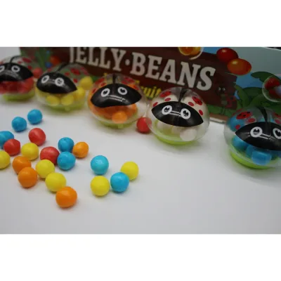 New Product Seven Star Ladybug Toy Candy Ball Tablet Candy