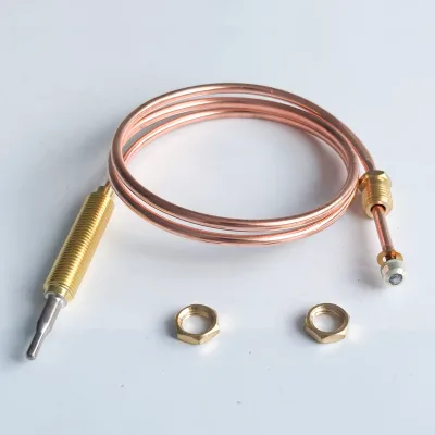 BINGO TC-105-600mm Copper High Temperature Household Gas Thermocouple for Stove and Oven Replacement