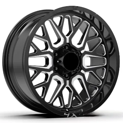 20 Inch Car Aluminum Wheels 6x139.7 New Condition Alloy Wheel Multi-Spoke Design with 25mm/40mm ET Good Quality Bronze Finish