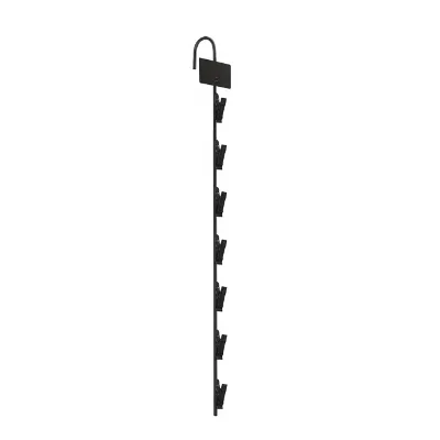 Modern Portable 7 Clips Hanging Merchandise Strips Eco-Friendly Snack Display Strip