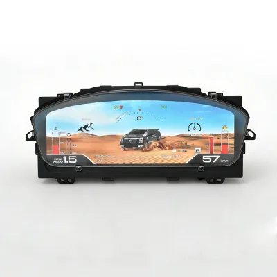New 15" Digital Instrument Cluster for 2007-2013 for Escalade RHD/LHD Android Auto Built-in GPS 1080P HD Video-cleverscreen