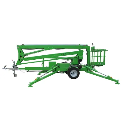 CE China Work Platform Electric Man Boom Lift with High Stability 20m 22m 24m
