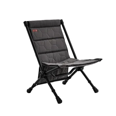 Metal Aluminum Outdoor Camping Furniture Industrial Garden Chair MTS-X Portable Black High and Reclining Aluminum Beach Chair