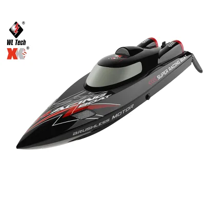 2022 NEW XK WLToys WL916 High Speed Boat 2.4GHz 4CH Waterproof 55KM/H High Speed Brushless Motor Radio Control Boat Toys Model
