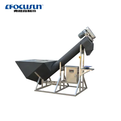 Semi Automatic Ice Packing Semiautomatic Envasadora 2 Ton 3ton 5ton 5kg 10kg Per Bag Ice Cube Tube Packaging Machine