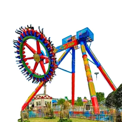 Outdoor Exciting Big Pendulum Rides Children Adult Amusement Equipment