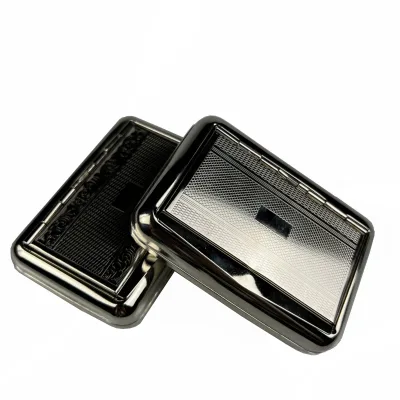 Factory Direct Portable Metal Cigarette Box Printed Carved Moisturizing Tobacco Box Metal Hand-rolled Tobacco Box