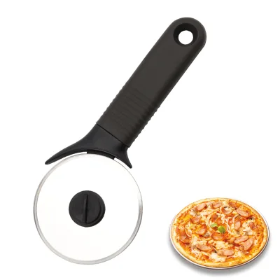 KITCHENCARE Pizza Wheel with Protective Cover Pizza Tool Stainless Steel Pizza Cutter
