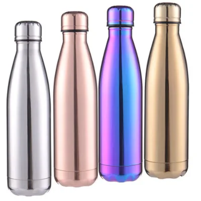 Wholesale Insulated Water Bottle Double Wall Vacuum Stainless Steel Bottle Leak Proof