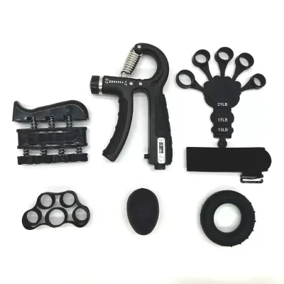 CW HGPS001 Home Use Hand Power Strength Trainer Kit Hand Grip Finger Stretcher for Choice