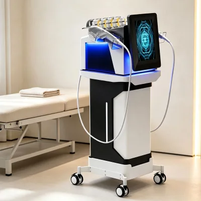 Portable Face Lifting Device Dual Handles Dermis Collagen Reduction Regeneration Beauty Equipment Machine