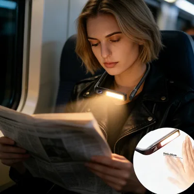 Neck Light Reading Rechargeable Flexible Adjustable Bedroom Hands-Free OEM Portable Dimmable USB-C Waterproof Lightweight