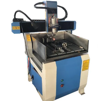 6090 Desktop CNC Milling Machine Aluminium Frame for Copper Aluminum Engraving