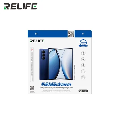 RELIFE GF-13F Pressure-resistant Repair Hydrogel Film for Foldable Screens Foldable Hydrogel Film for Devices Under 11 Inches