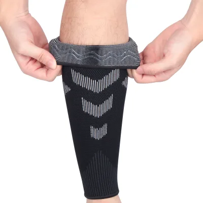 Custom Logo Small Shin Pads Calf Sleeve Shin Pad Sleeve Football Baseball Soccer Shin Guard