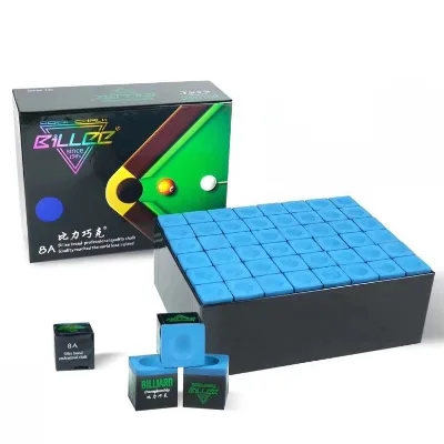 144pcs Billiards Cue Chalks Anti Slip Wear-resistant Durable Professional Snooker Chalk Billiards Accessories Billiards Supplies