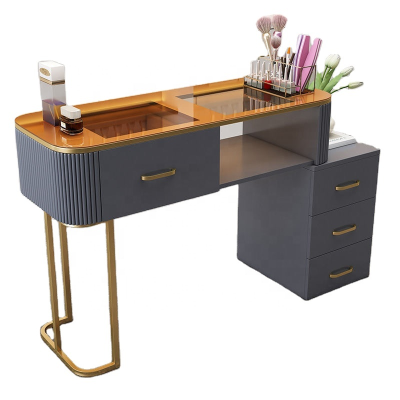 White Hot Sale Nail Table for Beauty Salon Durable Beauty Nail Equipment Manicure Table