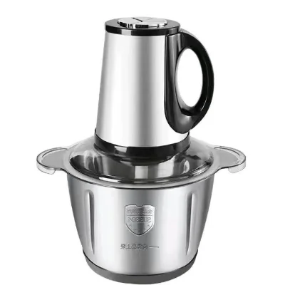 Electric Pounding Daging Hachoir 3L Machine Blender Chopper Mixer, Slicers Meat Grinder/