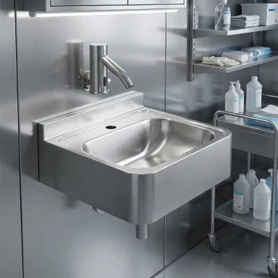 Long-term rust and Corrosion Resistance of Modern Small Wall-mounted Stainless Steel Sink Basin