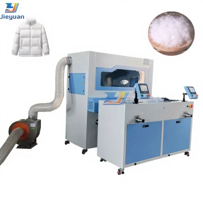 Down Duvet and Jacket Filling Machine for Textile Industries Quilt Insertion Machine