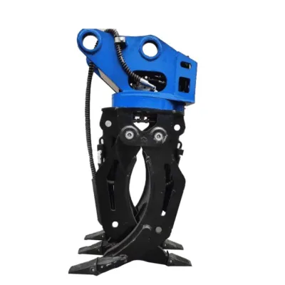 Forestry Attachments Hydraulic Rotatable Small Log Grapple Hydraulic Grapple with High Quality Guarantee