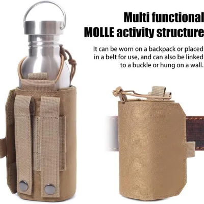 Water Bottle Holder Oxford Cloth Nylon Lightweight Durable New Convenient Bottle Waist Pack Running Cycling Kettle Bag