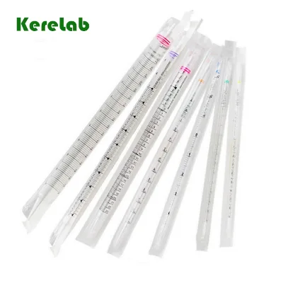 1ml 2ml 5ml 10ml 25ml 50ml Plastic Serological Measuring Pipette With Pipet