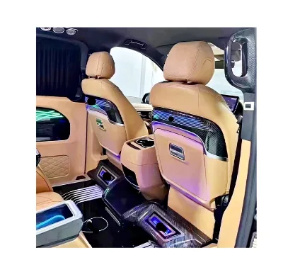 Factory Direct Sales New Customizable Multifunctional Car Folding Seat Back Tray Table Vito Interior Upgrade Accessories